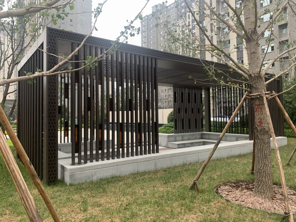 景观廊架10