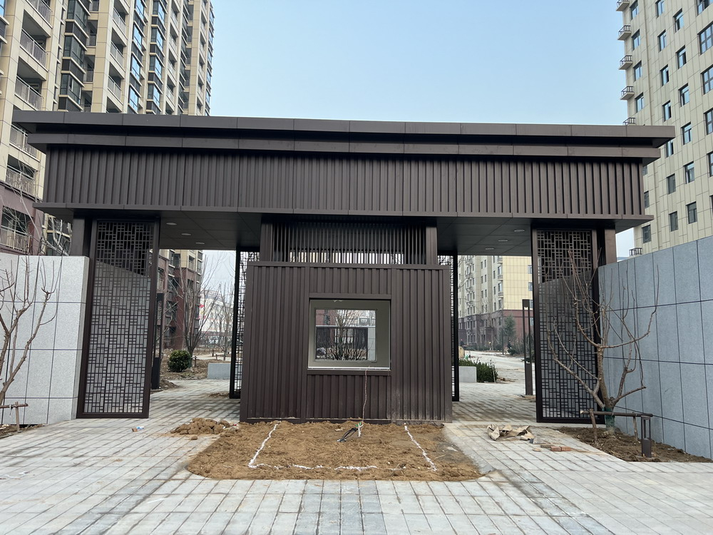 小区入口大门