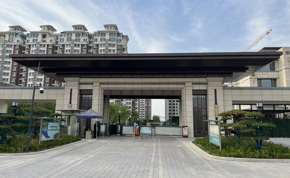 小区入口大门